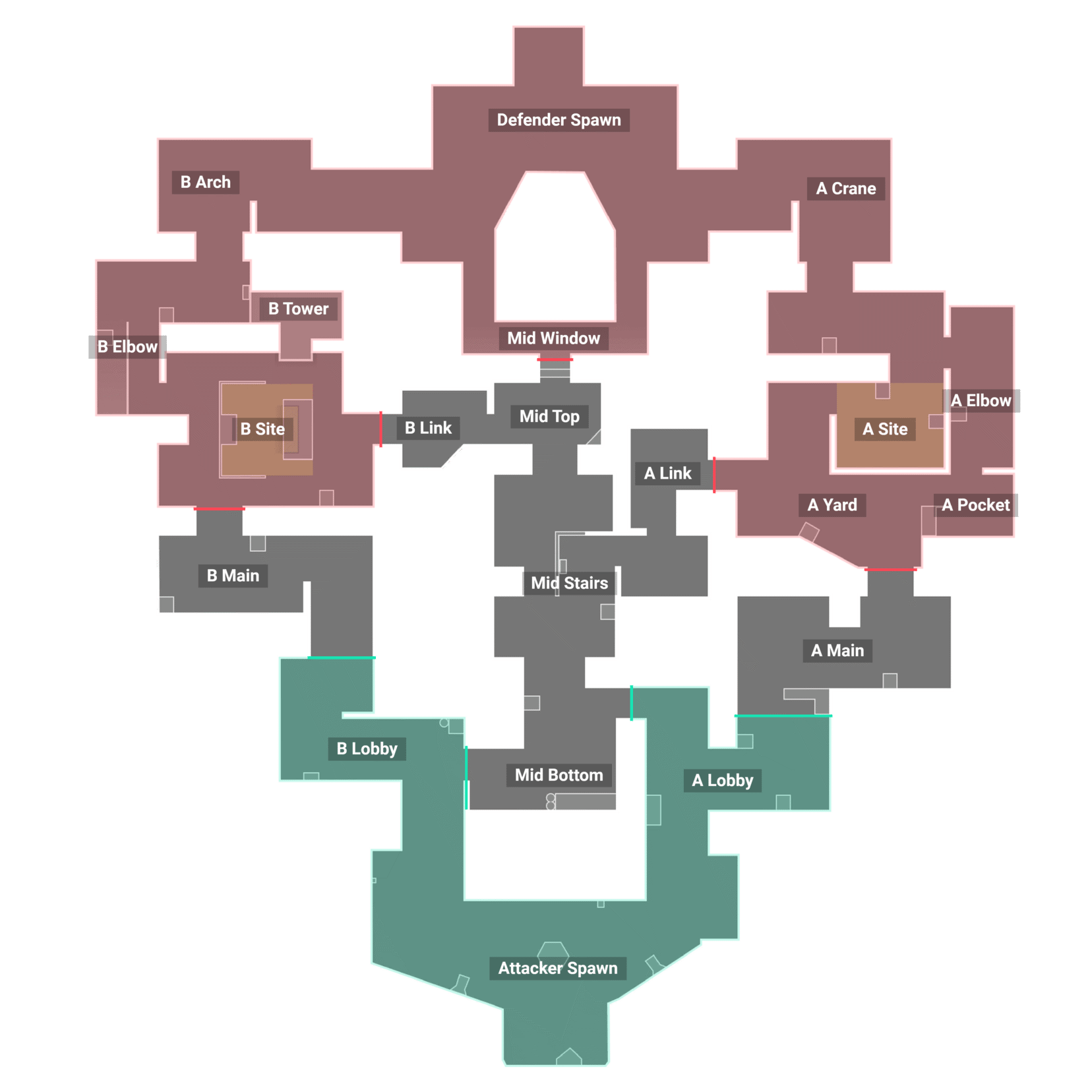Corrode tactical overview with callouts
